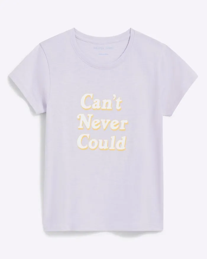 Draper James Tops Women Can039t Never Could TShirt
