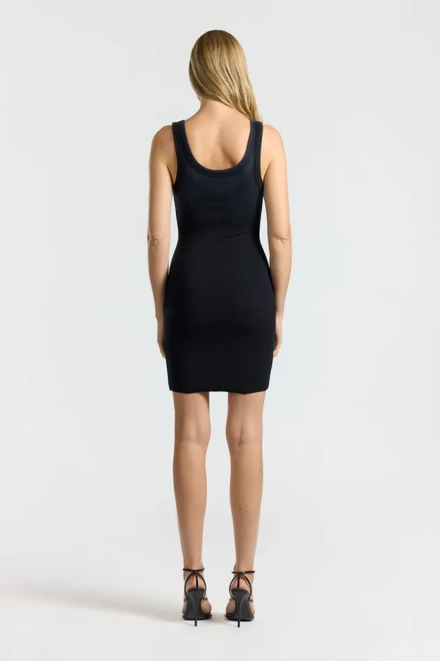 Dresses Skirts Women COTTON CITIZEN Verona Mini Dress Black Cast Dresses Skirts Women COTTON CITIZEN Verona Mini Dress Black Cast