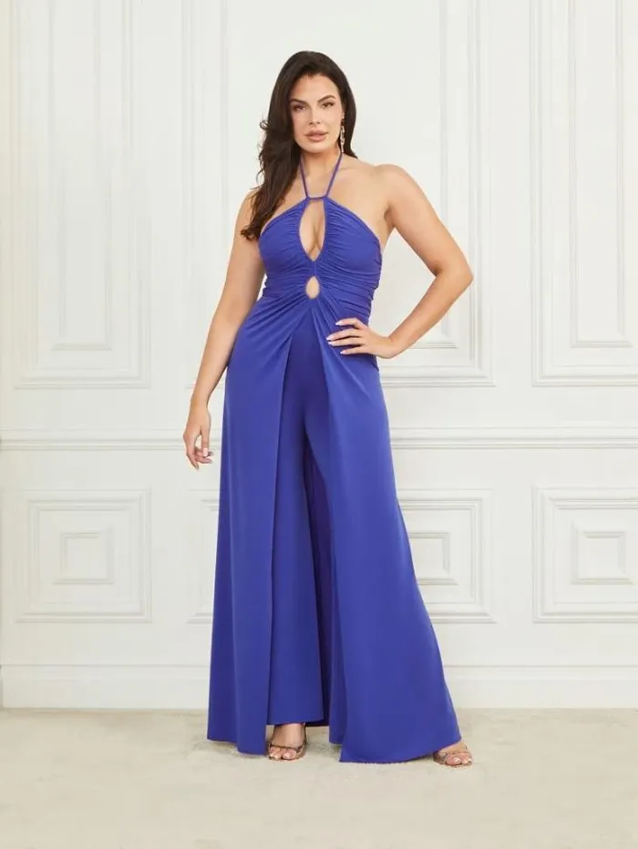 Dresses Women Marciano Frida Draped Jumpsuit Jewel Blue