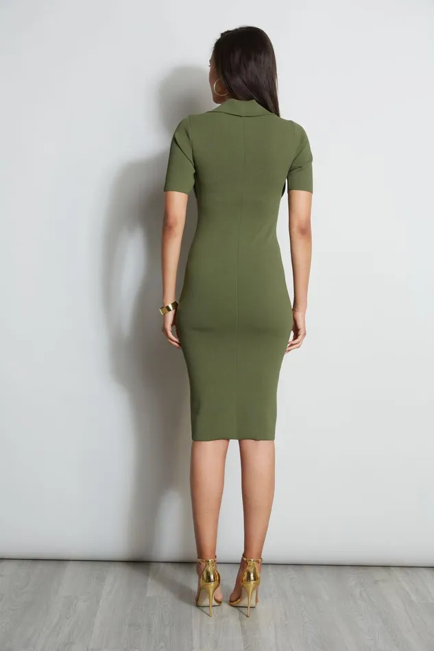 Elie Tahari Dresses and Jumpsuits Contour Sweater Dress Tuscan 8211 Women