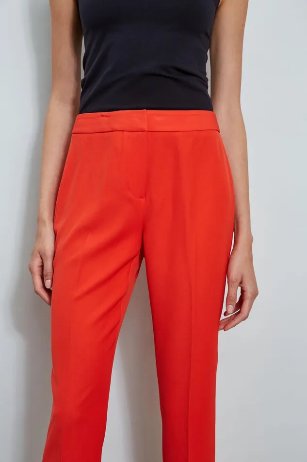 Elie Tahari Pants Slim Fit Ankle Pant Cayenne 8211 Women