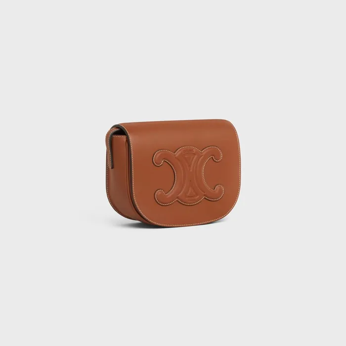 Folco Cuir Triomphe In Smooth Calfskin Tan Women CELINE CUIR TRIOMPHE Folco Cuir Triomphe In Smooth Calfskin Tan Women CELINE CUIR TRIOMPHE