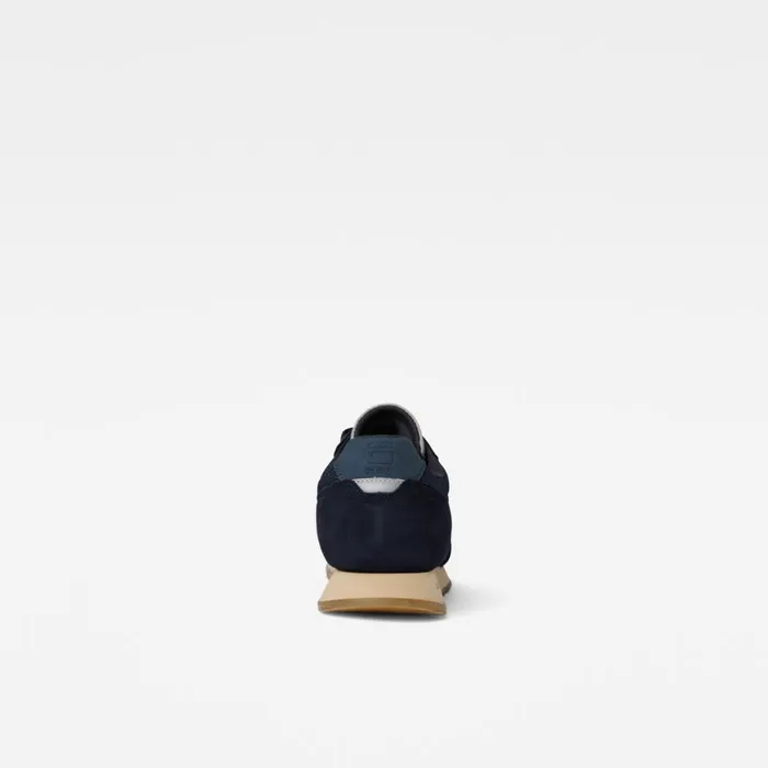 Footwear Men GStar RAW Track II Denim Sneakers Navyoff White