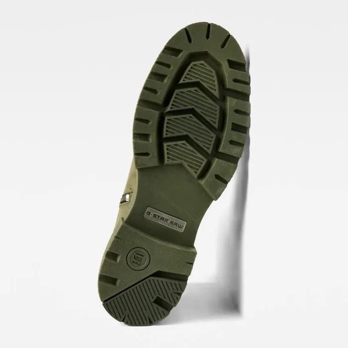 Footwear Women GStar RAW Kafey Platform High Chelsea Nubuck Boots Combat