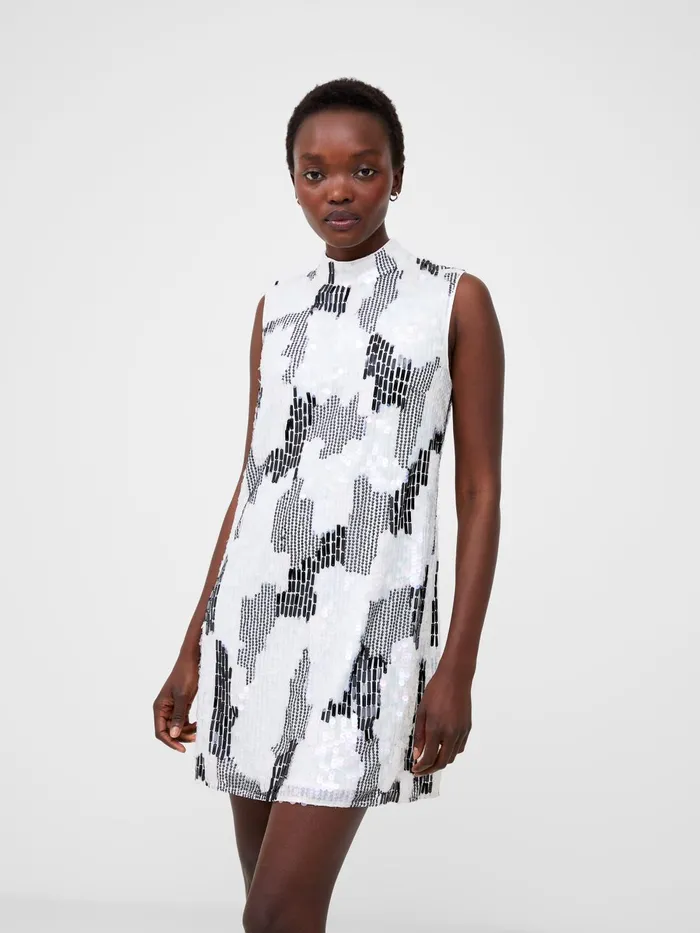 French Connection Azariah Sequin Mini Dress Azariah Sequin Woman Sequin Dresses French Connection Azariah Sequin Mini Dress Azariah Sequin Woman Sequin Dresses