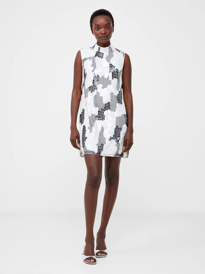 French Connection Azariah Sequin Mini Dress Azariah Sequin Woman Sequin Dresses