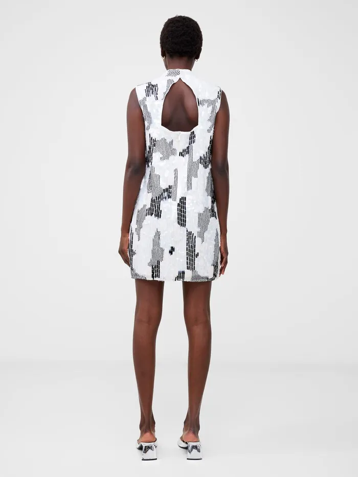 French Connection Azariah Sequin Mini Dress Azariah Sequin Woman Sequin Dresses