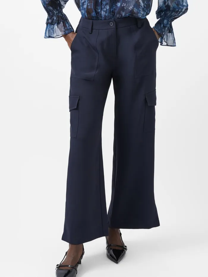 French Connection Combat Cargo Trousers Marine Woman Trousers