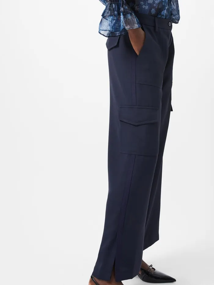 French Connection Combat Cargo Trousers Marine Woman Trousers