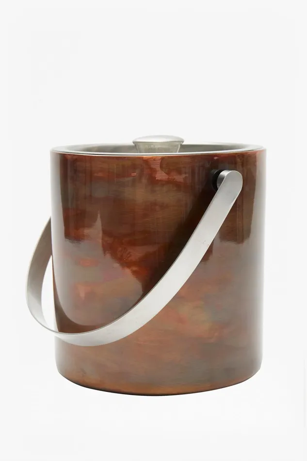 French Connection Galaxy Ice Bucket Bronze Home Home Accessories