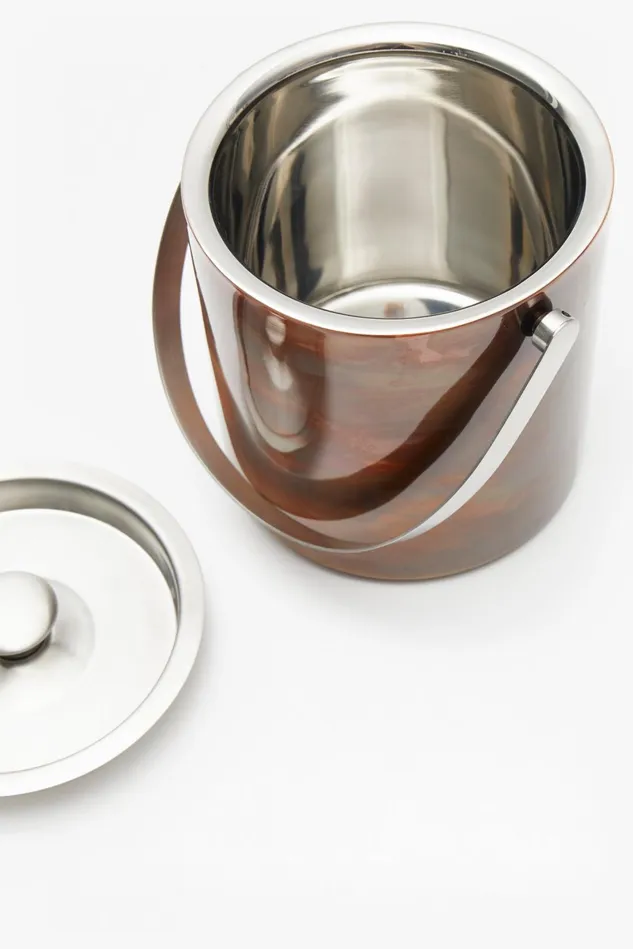 French Connection Galaxy Ice Bucket Bronze Home Home Accessories