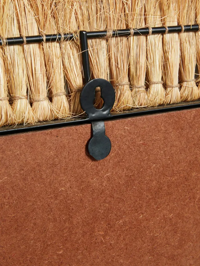 French Connection Jute Mirror Clear Home Home Accessories