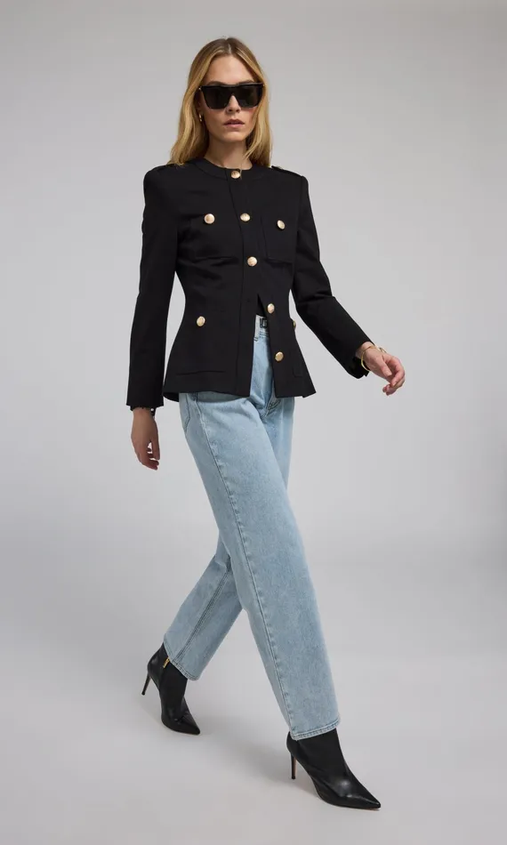 Generation Love Clothing Alec Ponte Blazer Black Women Blazers and Jackets