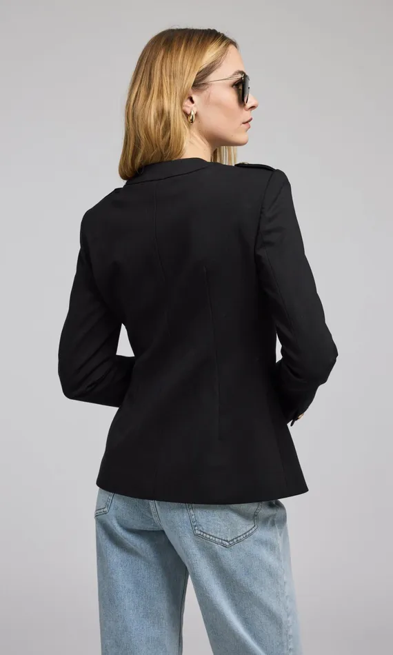 Generation Love Clothing Alec Ponte Blazer Black Women Blazers and Jackets
