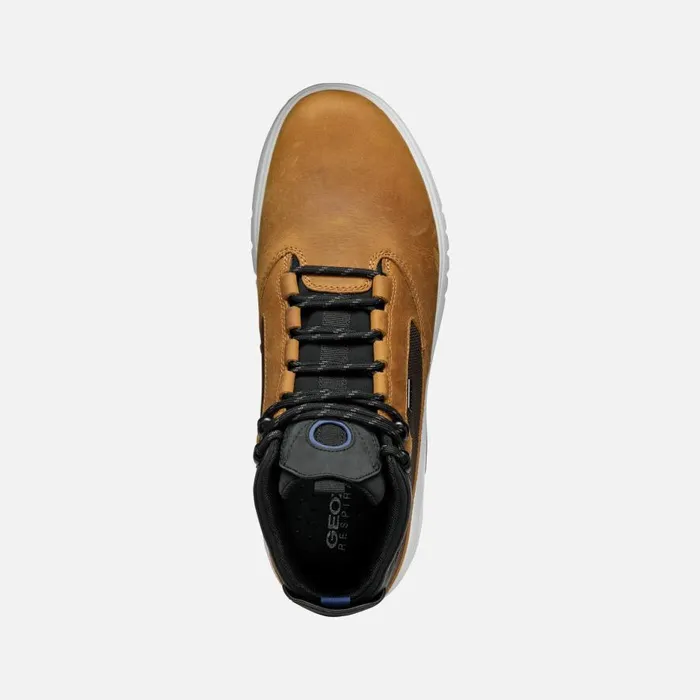 Geox Ankle Boots AERANTIS 4X4 ABX MAN OchreDark Coffee Waterproof Boots Ochredark Coffee 8211 Man