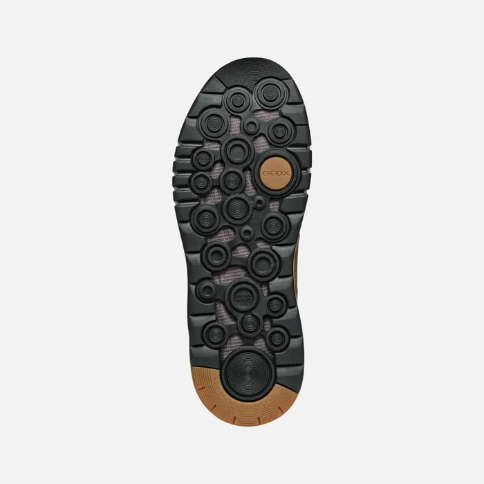 Geox Ankle Boots AERANTIS 4X4 ABX MAN OchreDark Coffee Waterproof Boots Ochredark Coffee 8211 Man