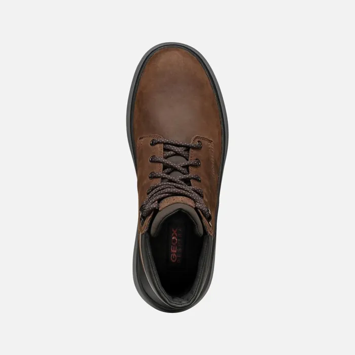 Geox Ankle Boots GRANITO GRIP ABX MAN CoffeeBlack Waterproof Boots Coffeeblack 8211 Man