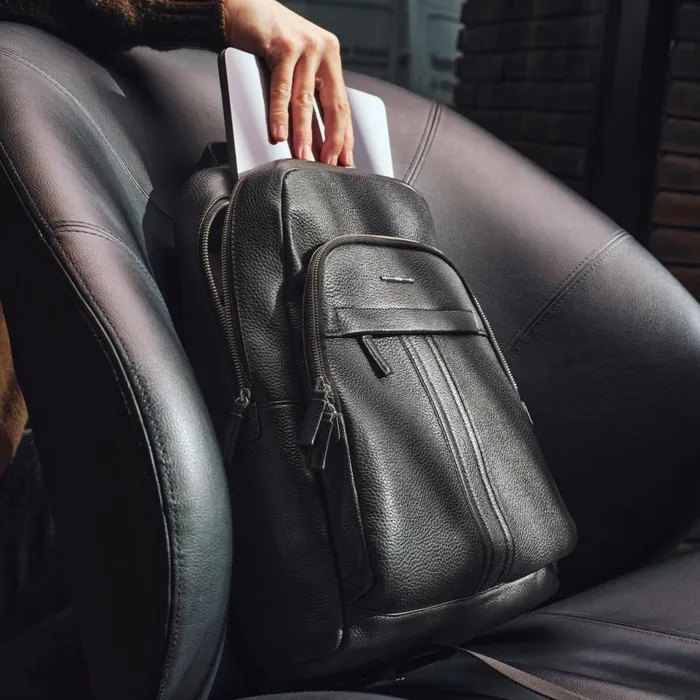 Geox Bags YVAN Men039s Black Backpack Online Store Black 8211 Man