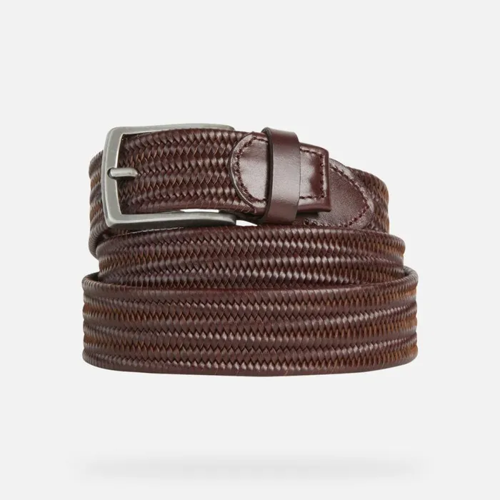 Geox Belts BELT Men039s Coffee Belt SS23 Coffee 8211 Man