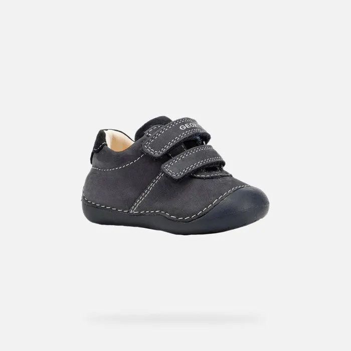 Geox First Steps TUTIM Sneakers With Straps Navy Baby Geox Navy 8211 Kids