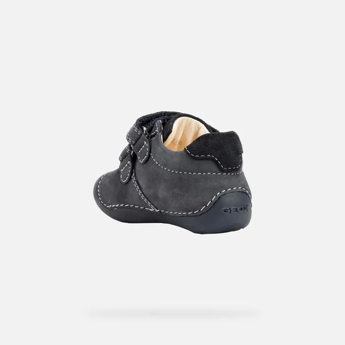 Geox First Steps TUTIM Sneakers With Straps Navy Baby Geox Navy 8211 Kids