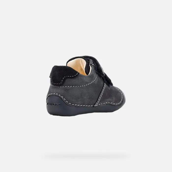 Geox First Steps TUTIM Sneakers With Straps Navy Baby Geox Navy 8211 Kids