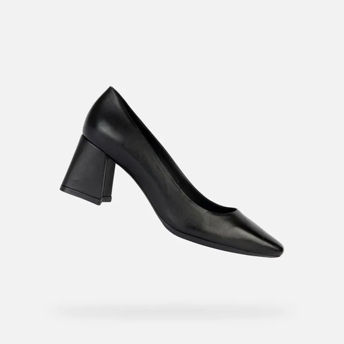 Geox Heels GISELDA A Medium Heel Pumps Black Woman Geox Black 8211 Woman