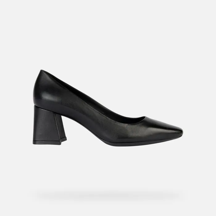 Geox Heels GISELDA A Medium Heel Pumps Black Woman Geox Black 8211 Woman
