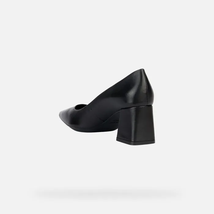 Geox Heels GISELDA A Medium Heel Pumps Black Woman Geox Black 8211 Woman