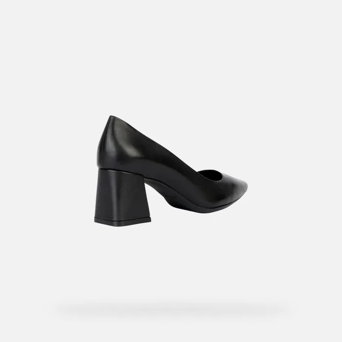 Geox Heels GISELDA A Medium Heel Pumps Black Woman Geox Black 8211 Woman