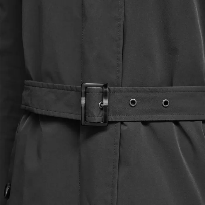 Geox Jackets ANYWECO WOMAN Black Trench Coat Black 8211 Woman
