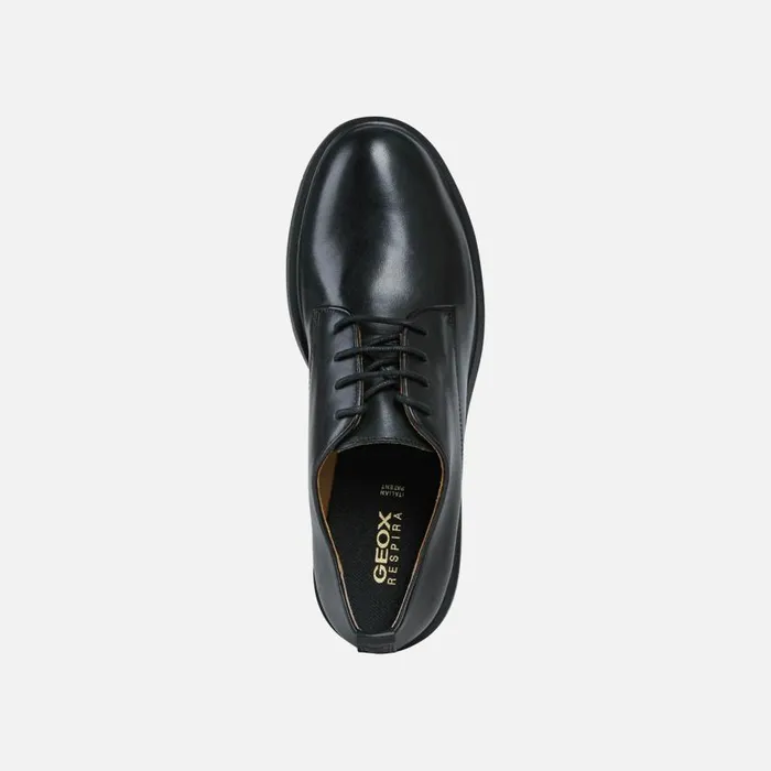 Geox Lace Ups And Brogues SPHERICA EC1 A LaceUp Shoes Black Woman Geox Black 8211 Woman