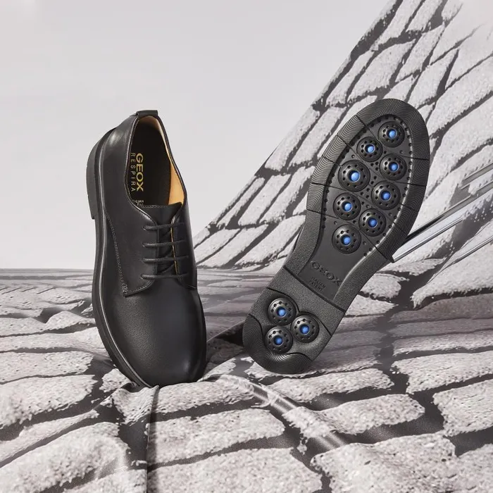 Geox Lace Ups And Brogues SPHERICA EC1 A LaceUp Shoes Black Woman Geox Black 8211 Woman