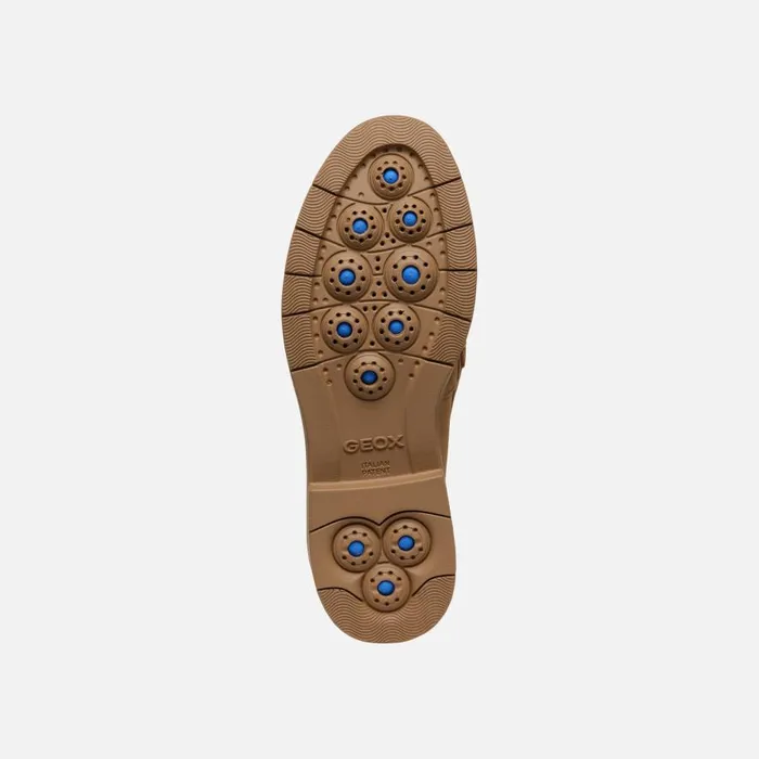 Geox Loafers SPHERICA EC1 WOMAN Mud Suede Loafers Mud 8211 Woman