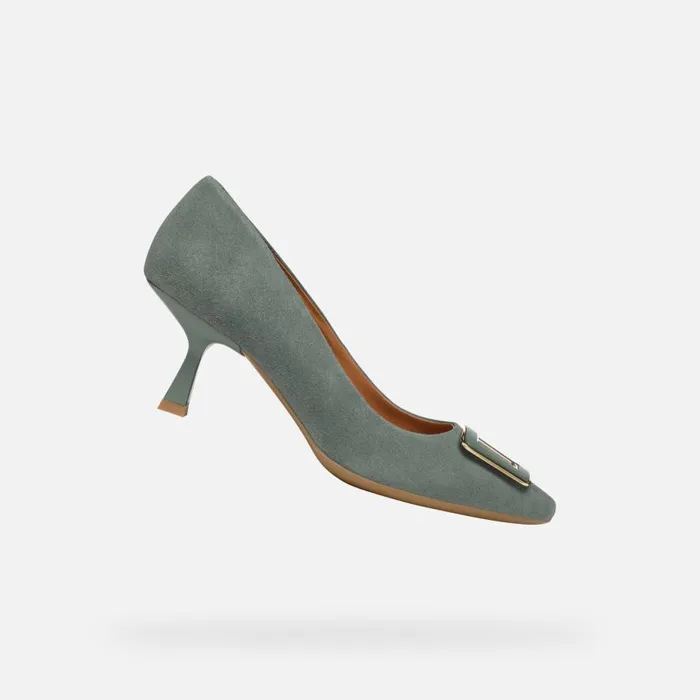 Geox Pumps GISELDA R WOMAN Sage Medium Heel Pumps Sage 8211 Woman