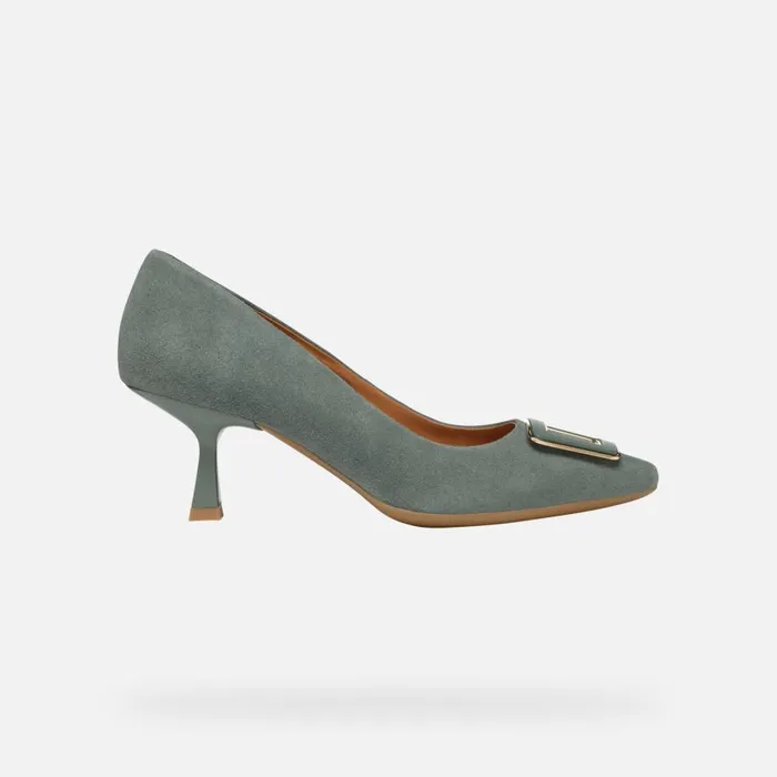 Geox Pumps GISELDA R WOMAN Sage Medium Heel Pumps Sage 8211 Woman