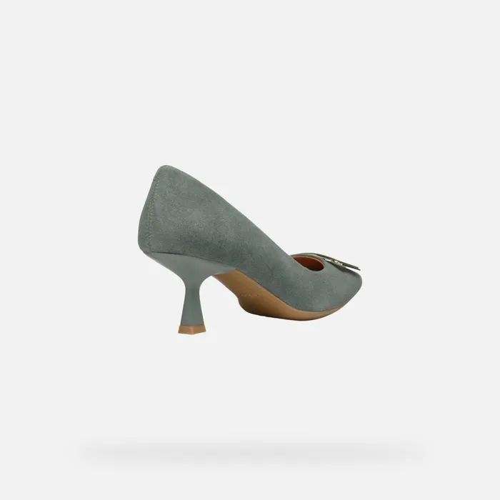 Geox Pumps GISELDA R WOMAN Sage Medium Heel Pumps Sage 8211 Woman