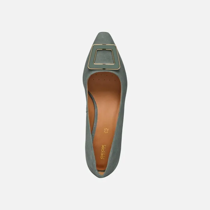 Geox Pumps GISELDA R WOMAN Sage Medium Heel Pumps Sage 8211 Woman
