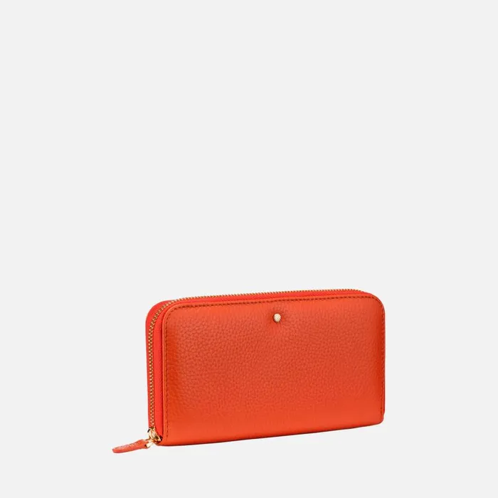 Geox Purses And Wallets WALLET WOMAN Orange Wallet Orange 8211 Woman