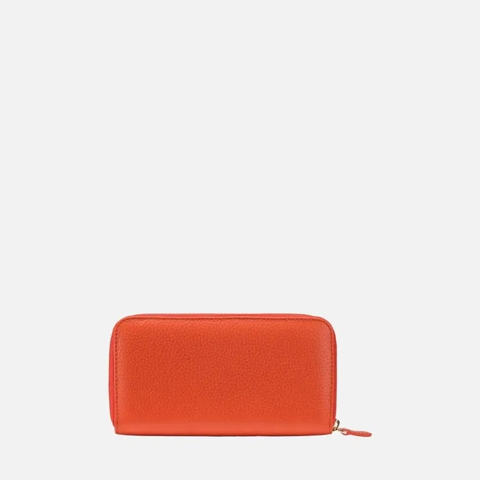 Geox Purses And Wallets WALLET WOMAN Orange Wallet Orange 8211 Woman