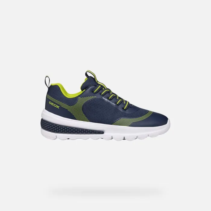 Geox Sneakers ACTIVART BOY NavyLime Low Top Sneakers Navylime 8211 Kids