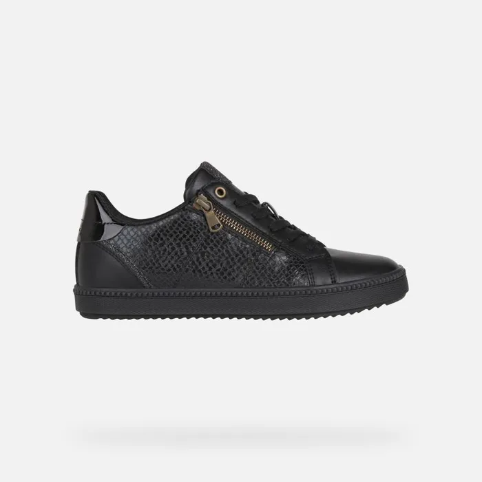 Geox Sneakers BLOMIEE C Low Top Sneakers Black Woman Geox Black 8211 Woman