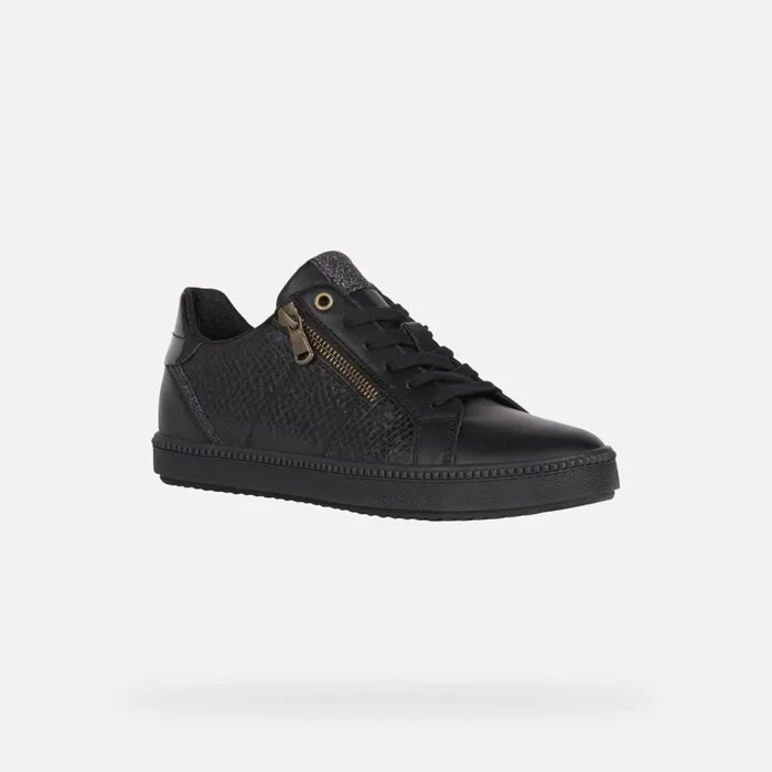 Geox Sneakers BLOMIEE C Low Top Sneakers Black Woman Geox Black 8211 Woman