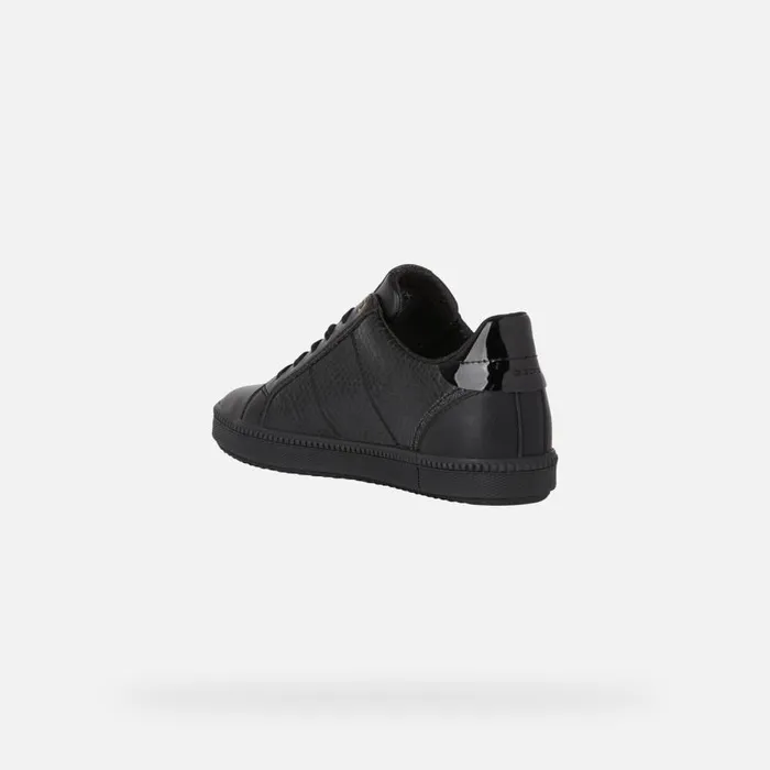 Geox Sneakers BLOMIEE C Low Top Sneakers Black Woman Geox Black 8211 Woman
