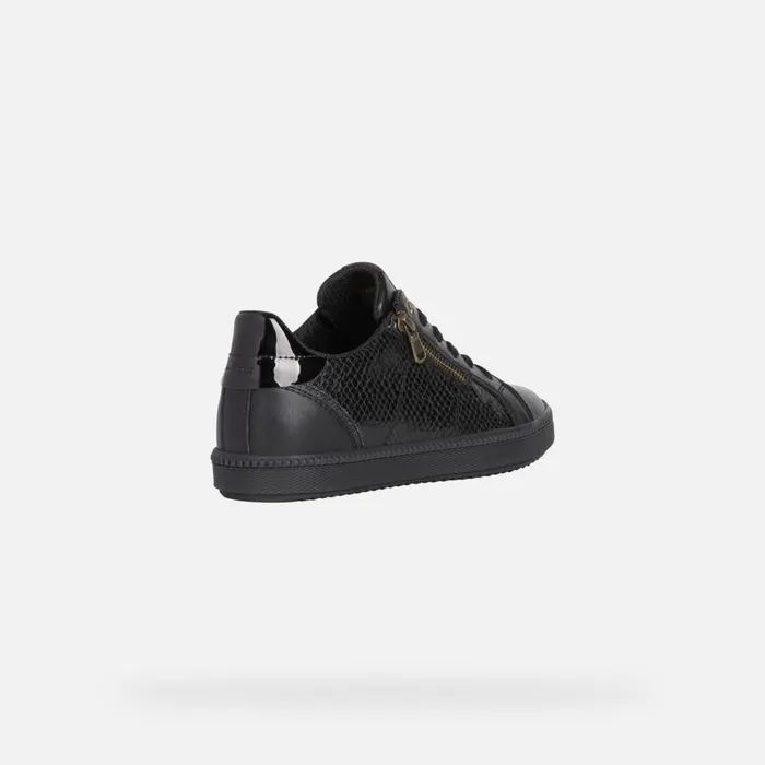 Geox Sneakers BLOMIEE C Low Top Sneakers Black Woman Geox Black 8211 Woman