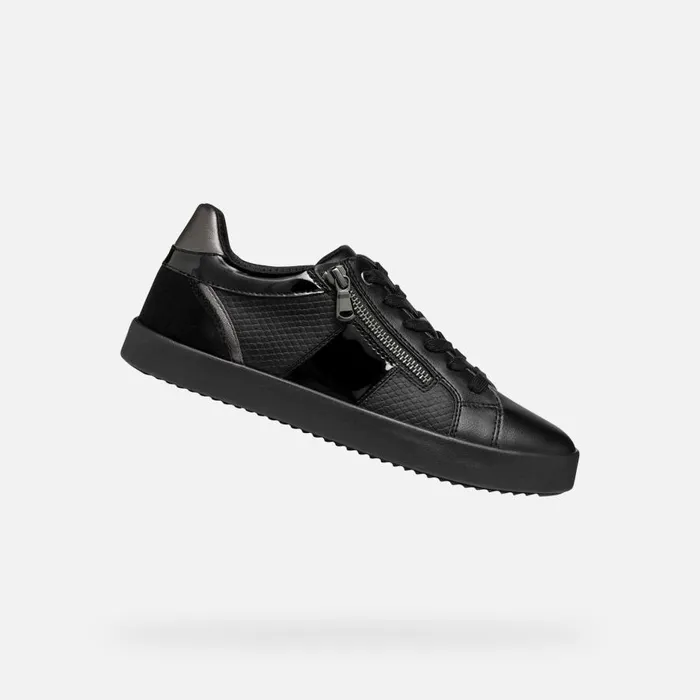 Geox Sneakers BLOMIEE WOMAN Black Low Top Sneakers Black 8211 Woman