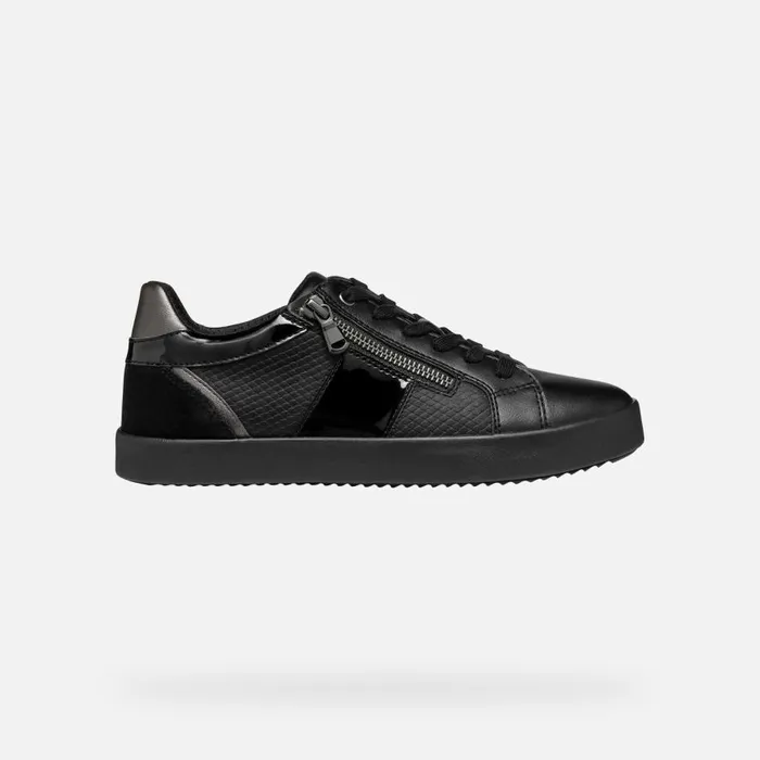 Geox Sneakers BLOMIEE WOMAN Black Low Top Sneakers Black 8211 Woman