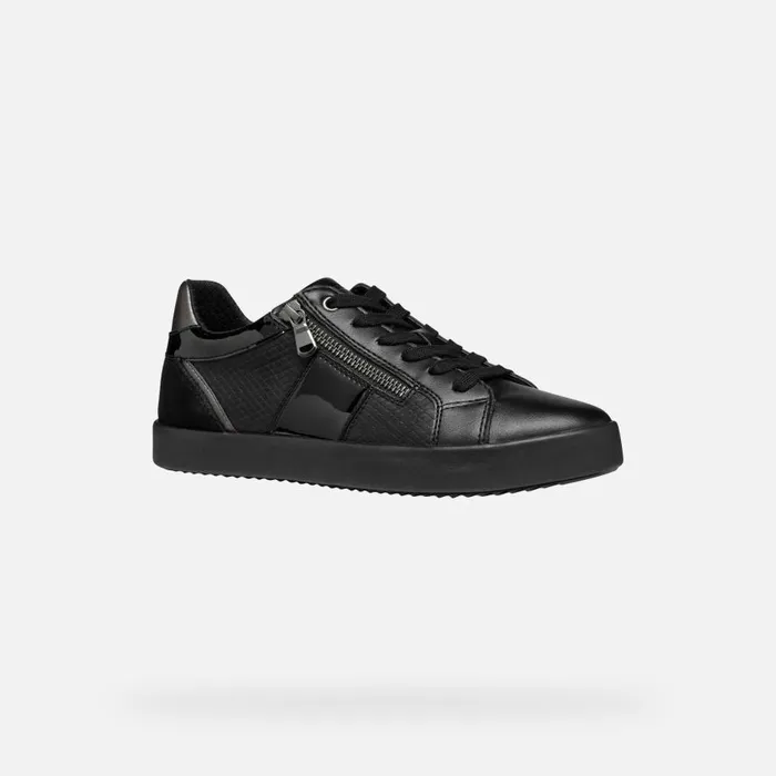 Geox Sneakers BLOMIEE WOMAN Black Low Top Sneakers Black 8211 Woman