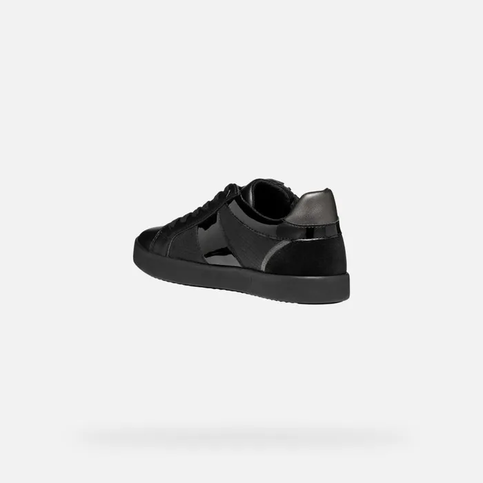 Geox Sneakers BLOMIEE WOMAN Black Low Top Sneakers Black 8211 Woman