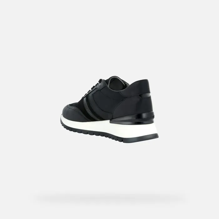 Geox Sneakers DESYA A Low Top Sneakers Black Woman Geox Black 8211 Woman